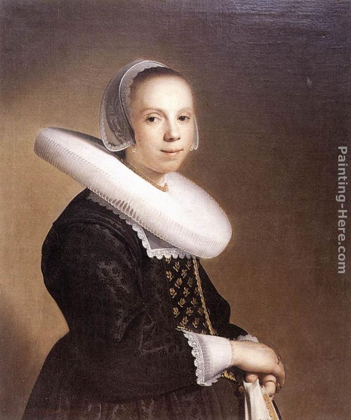Portrait of a Bride painting - Johannes Cornelisz. Verspronck Portrait of a Bride art painting
